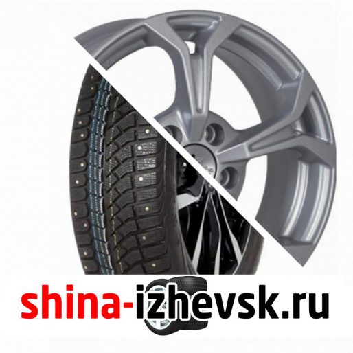Колесо в сборе Viatti Brina Nordico (V-522) 195/65 R15 T 91 + iFree Эрнесто 6.5xR15 5×108 ET43 DIA67.1 Серебристый в Ижевске